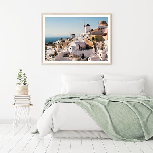 Houses Scenery Photograph Home Decor Premium Quality Poster Print Choose Your Sizes