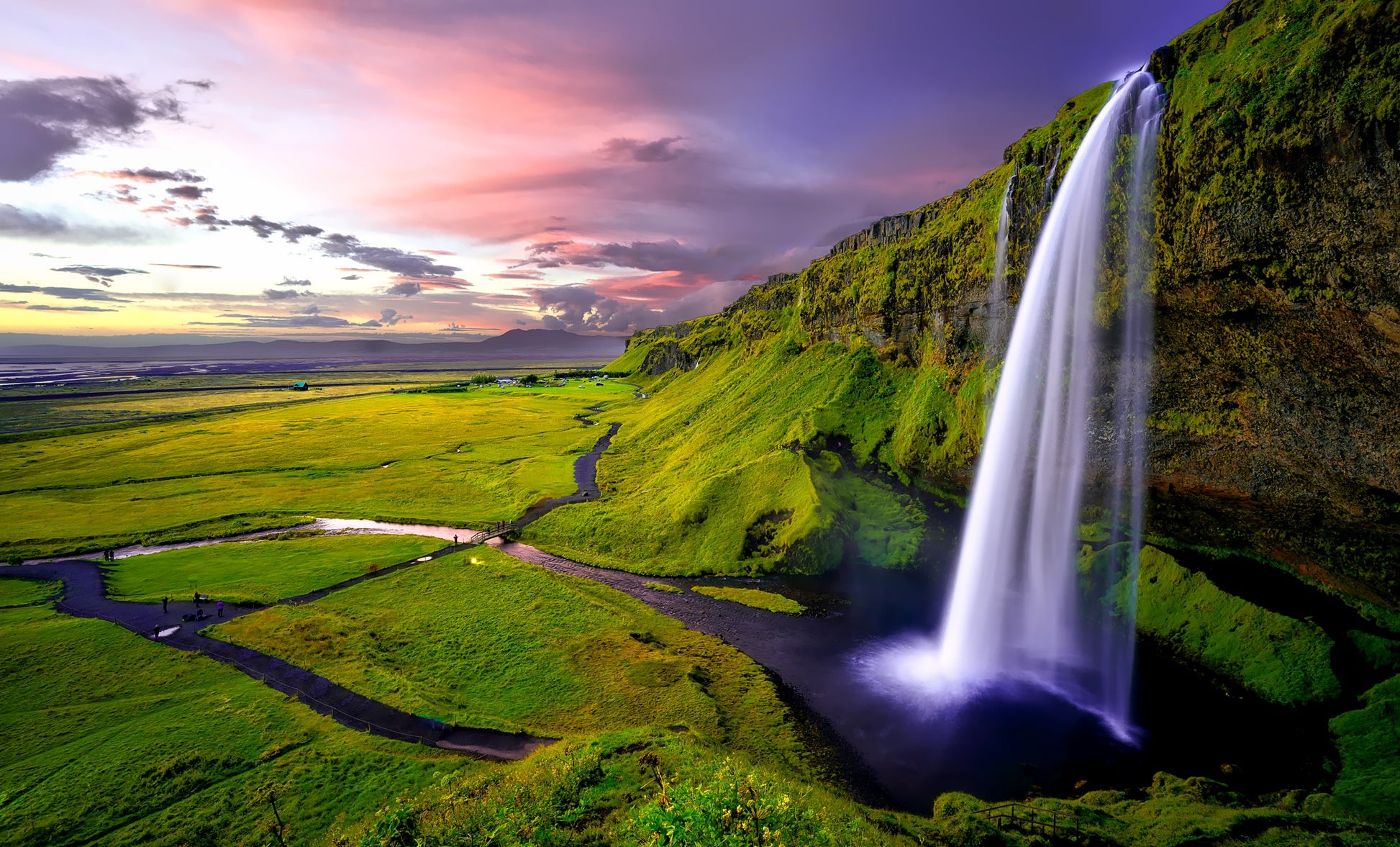 Stunning Waterfall Scenery Photograph Print 100% Australian Made