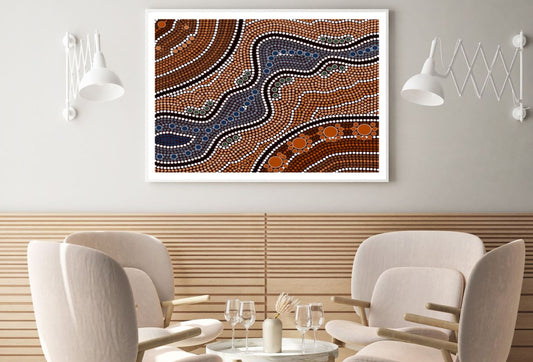 Colorful Pattern Vector Art Design Home Decor Premium Quality Poster Print Choose Your Sizes