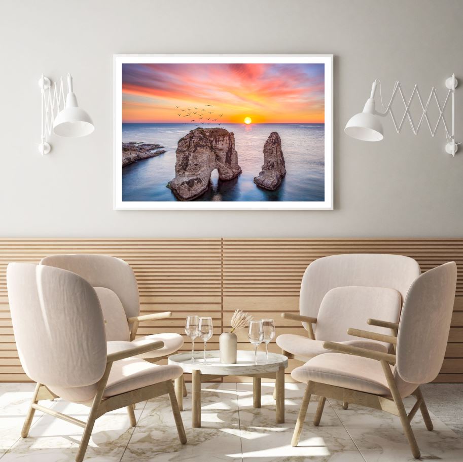 Stunning Sea Scenery Photograph Home Decor Premium Quality Poster Print Choose Your Sizes