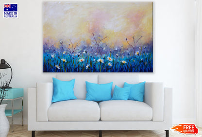 Colorful Flowers Oil Painting Print 100% Australian Made