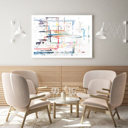 Colorful Abstract Watercolor Art Home Decor Premium Quality Poster Print Choose Your Sizes