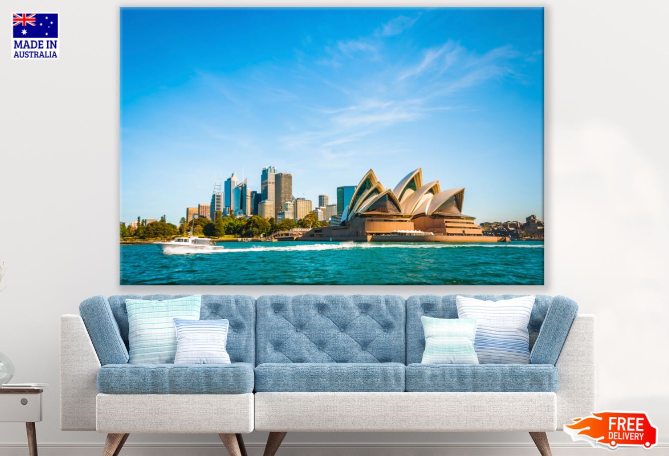 Sydney City & Sea Photograph Print 100% Australian Made