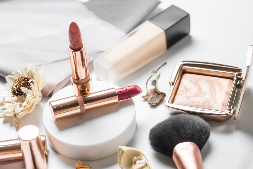 Makeup Items Photograph Home Decor Premium Quality Poster Print Choose Your Sizes