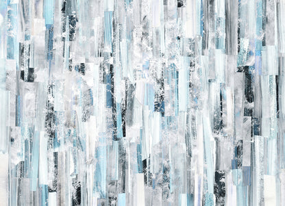 Blue White Black Abstract Design Home Decor Premium Quality Poster Print Choose Your Sizes