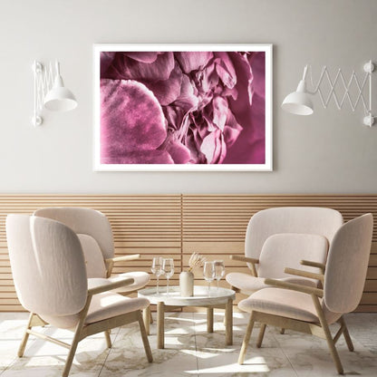 Pink Flowers Macro Photograph Home Decor Premium Quality Poster Print Choose Your Sizes