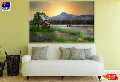 Village Landscape View Photograph Print 100% Australian Made
