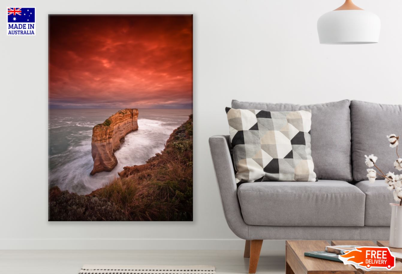 Morning Sunrise & Twelve Apostle Photogrpah Print 100% Australian Made