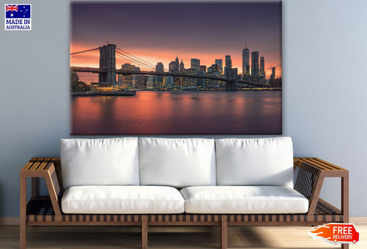 City Night View Photograph Print 100% Australian Made