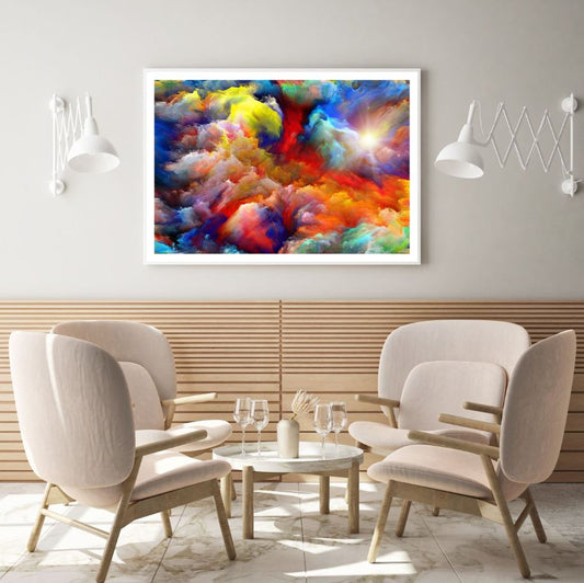 Colorful Abstract Painting Design Home Decor Premium Quality Poster Print Choose Your Sizes