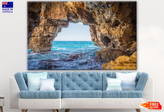 Sea Cave & Sea View Photograph Print 100% Australian Made