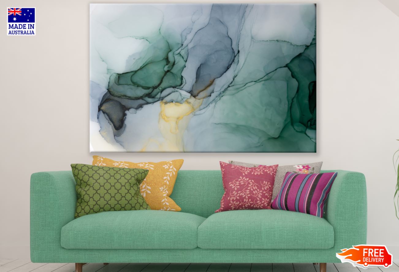 Colorful Abstract Watercolor Art Print 100% Australian Made