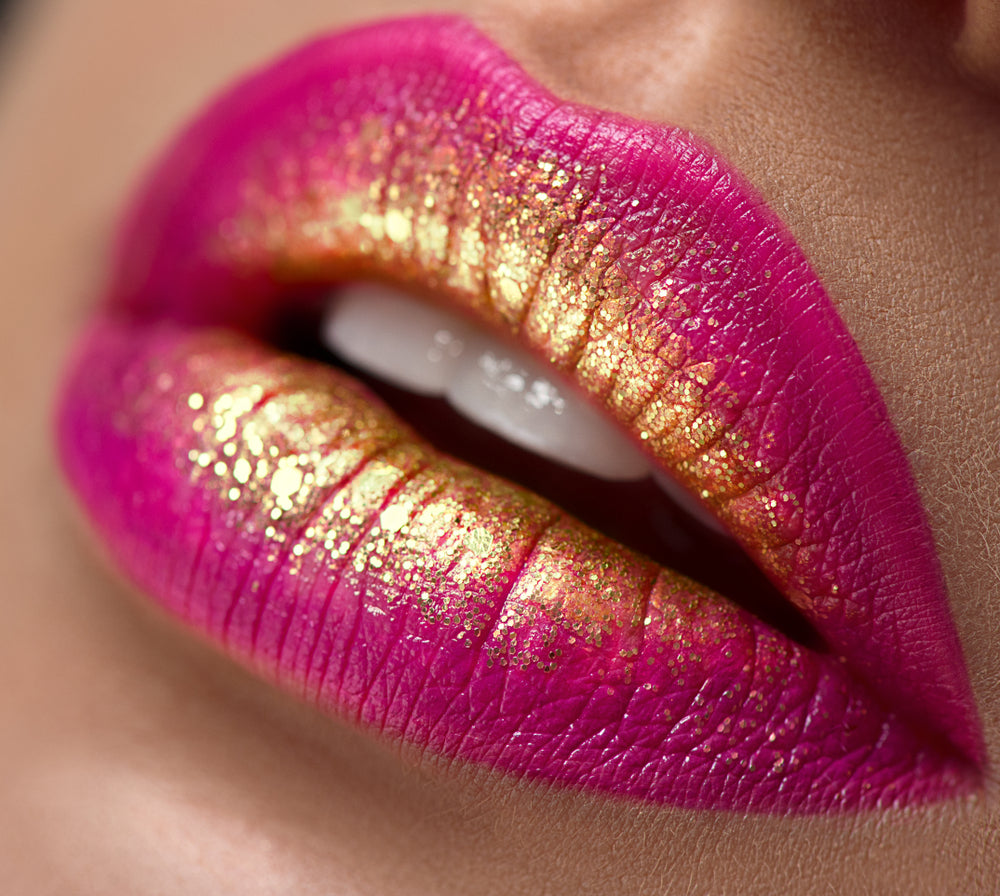 Square Canvas Girl Lips Closeup Photograph High Quality Print 100% Australian Made