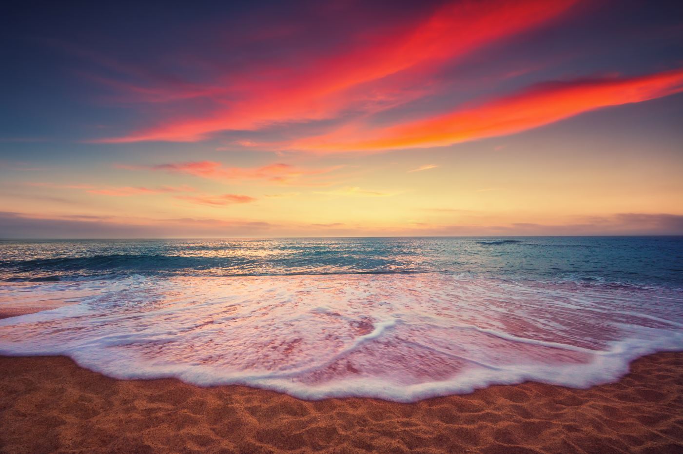 Sea Sunset Scenery Photograph Print 100% Australian Made