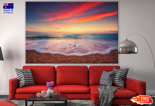 Sea Sunset Scenery Photograph Print 100% Australian Made