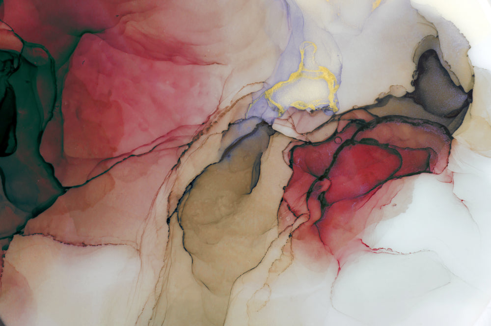 Colorful Abstract Watercolor Art Print 100% Australian Made