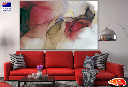 Colorful Abstract Watercolor Art Print 100% Australian Made