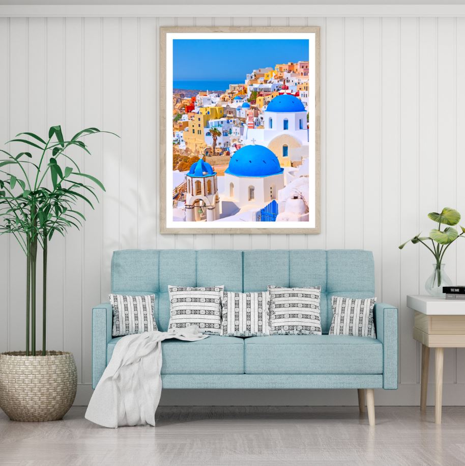 City Buildings Sky View Scenery Home Decor Premium Quality Poster Print Choose Your Sizes