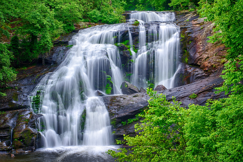 Waterfall Scenery View Photograph Home Decor Premium Quality Poster Print Choose Your Sizes
