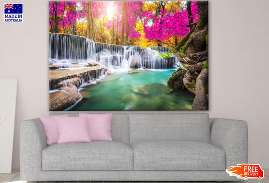 Stunning Water Stream in Forest Photograph Print 100% Australian Made