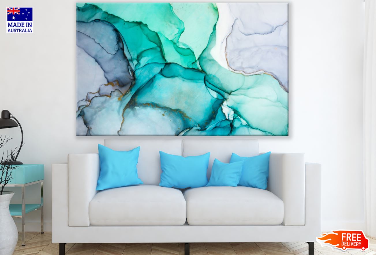Colorful Abstract Watercolor Art Print 100% Australian Made