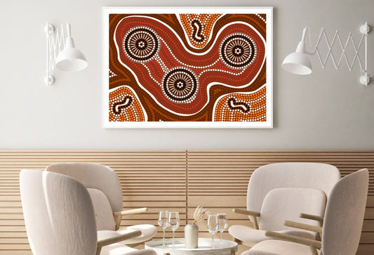 Colorful Pattern Vector Art Design Home Decor Premium Quality Poster Print Choose Your Sizes