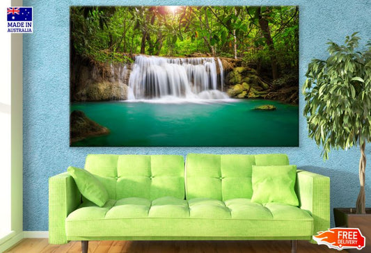 Stunning Waterfall Scenery Photograph Print 100% Australian Made