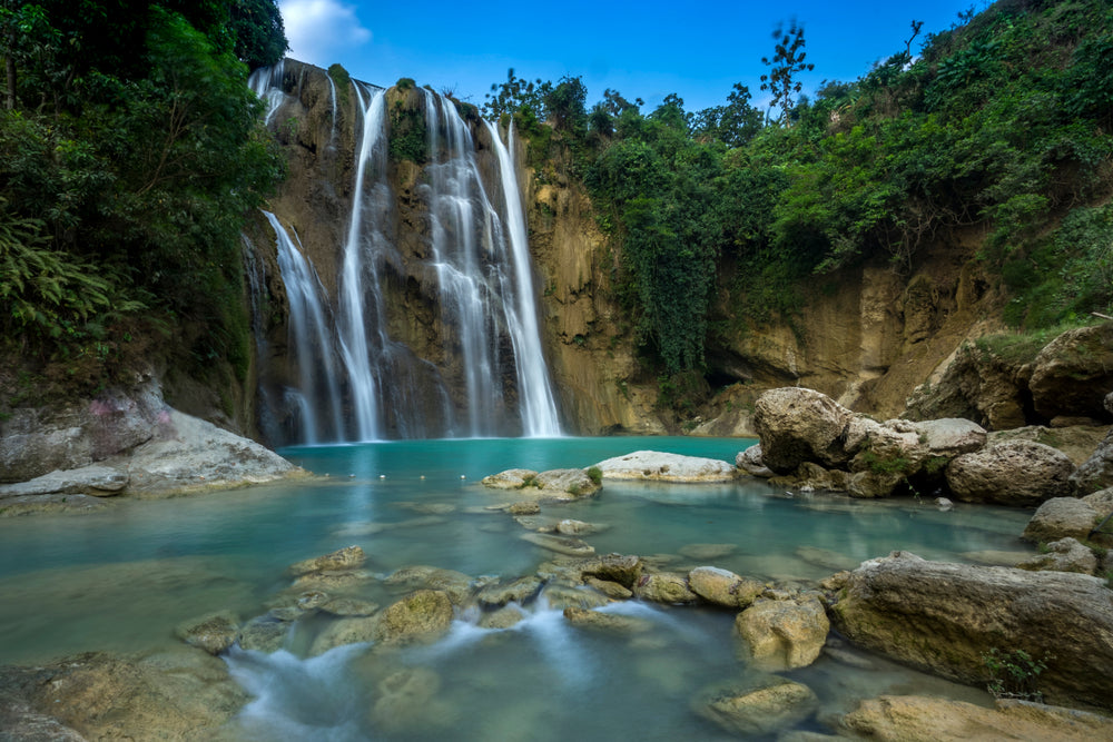 Waterfall Scenery View Photograph Home Decor Premium Quality Poster Print Choose Your Sizes