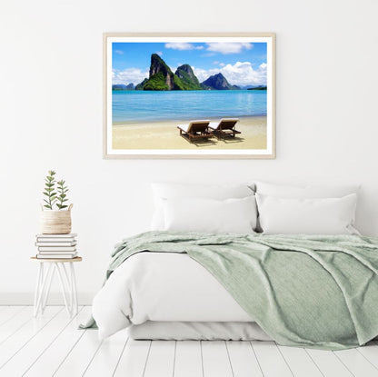 Sea Scenery View Photograph Home Decor Premium Quality Poster Print Choose Your Sizes