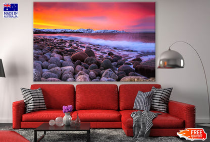 Sea Sunset Scenery Photograph Print 100% Australian Made