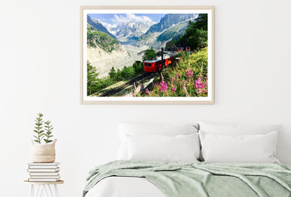 Train & Nature Scenery Photograph Home Decor Premium Quality Poster Print Choose Your Sizes
