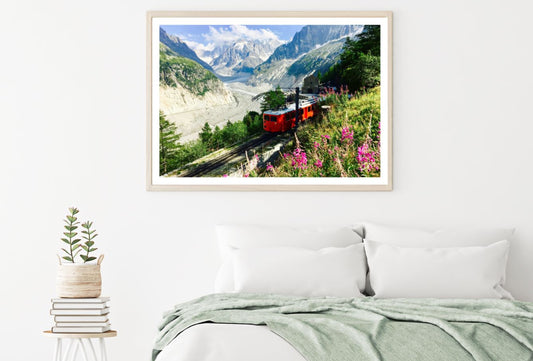 Train & Nature Scenery Photograph Home Decor Premium Quality Poster Print Choose Your Sizes