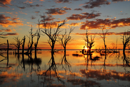 Murray-Sunset National Park Lake Photograph Print 100% Australian Made