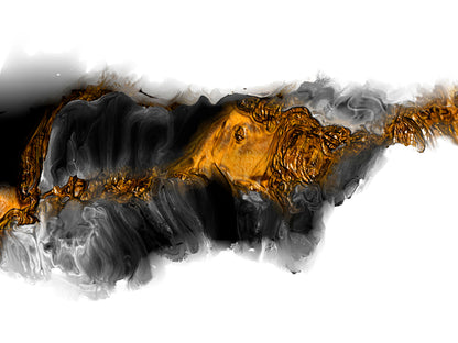 Black & Gold Abstract Design Home Decor Premium Quality Poster Print Choose Your Sizes