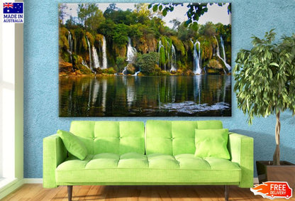Waterfall Scenery Photograph Print 100% Australian Made