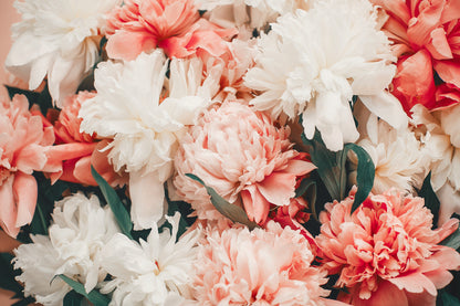 Colourful Flower Bunch Photograph Print 100% Australian Made