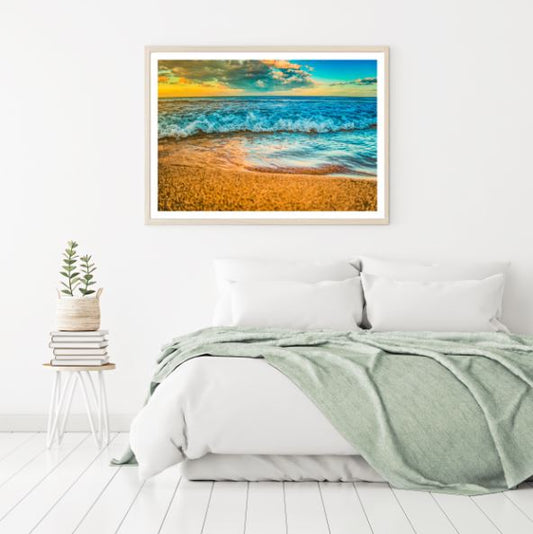 Stunning Sea Scenery Photograph Home Decor Premium Quality Poster Print Choose Your Sizes