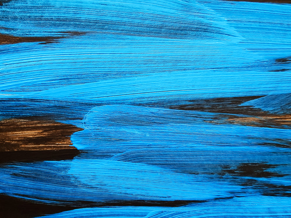 Blue & Black Abstract Design Home Decor Premium Quality Poster Print Choose Your Sizes
