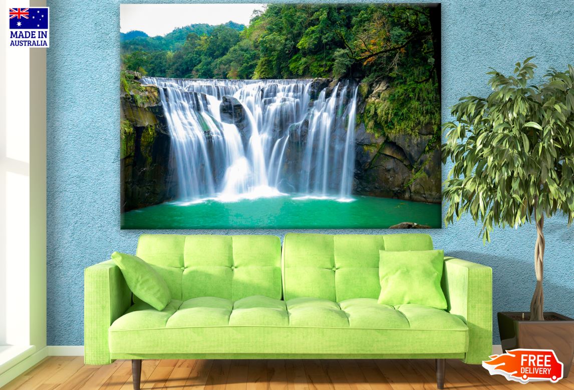 Stunning Waterfall Scenery Photograph Print 100% Australian Made