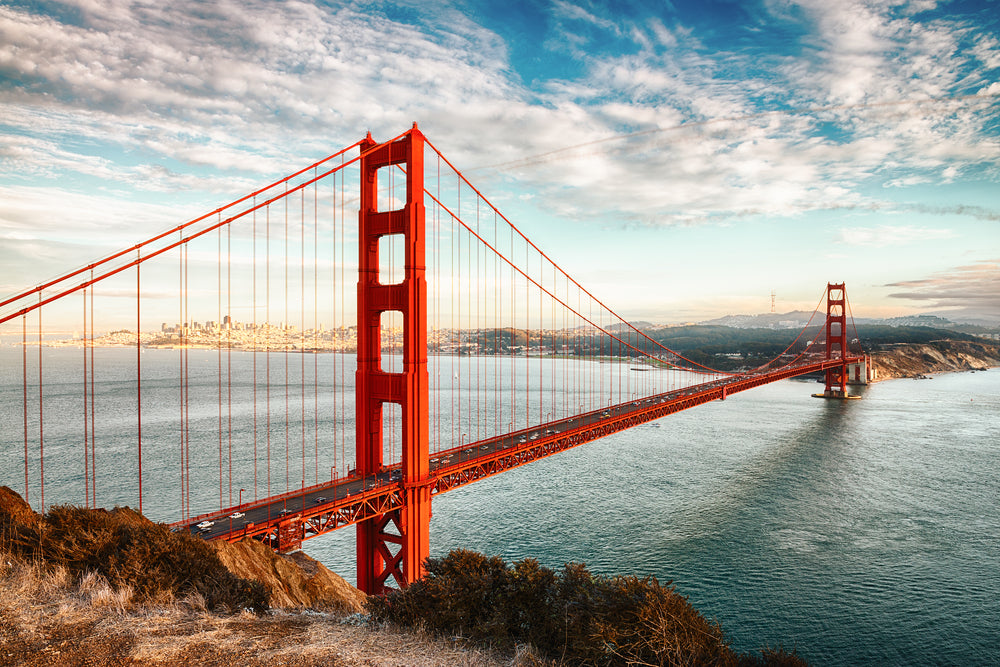 Bridge & Sea Scenery Photograph Home Decor Premium Quality Poster Print Choose Your Sizes