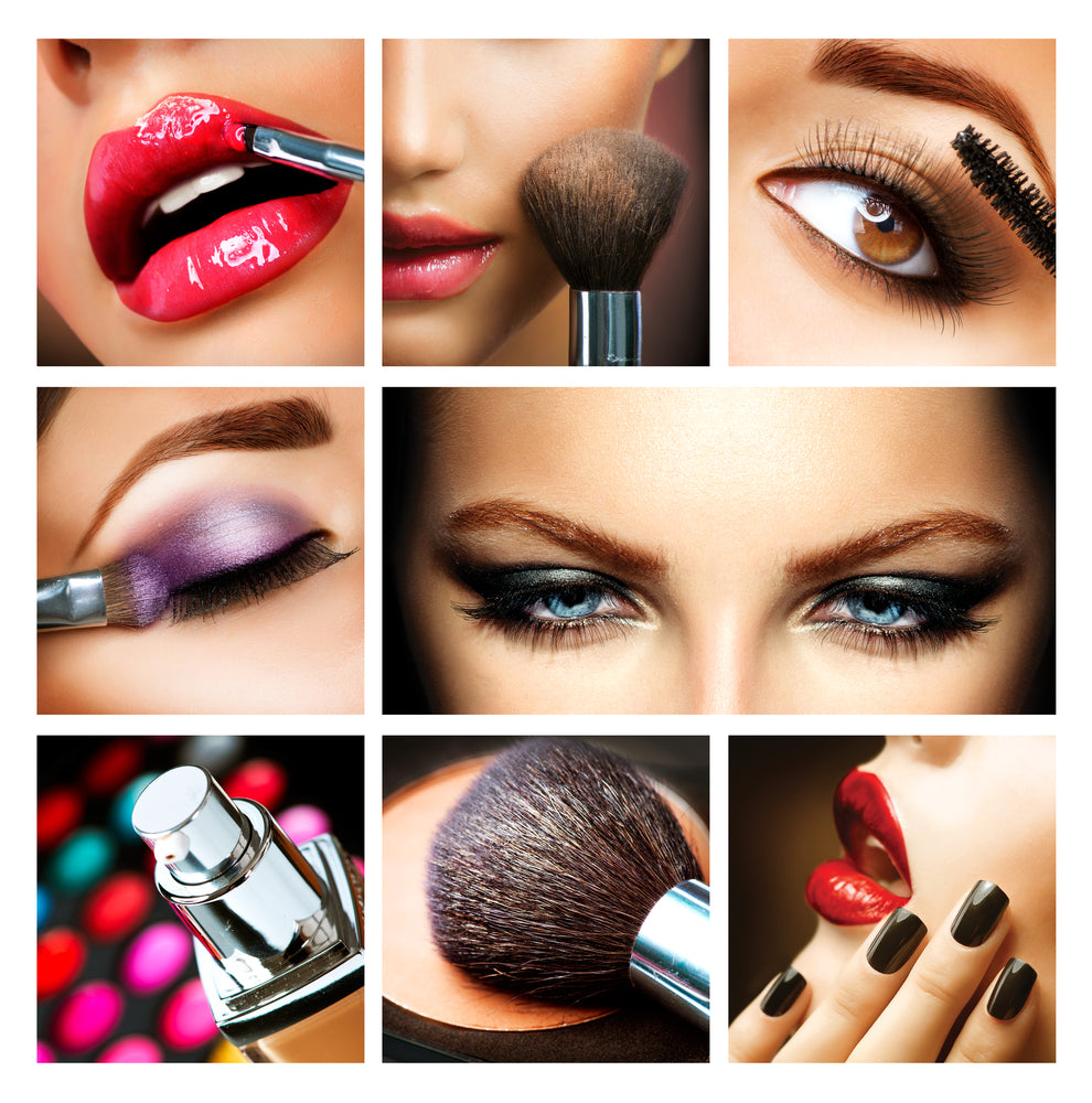 Square Canvas Salon Photo Collage Design High Quality Print 100% Australian Made