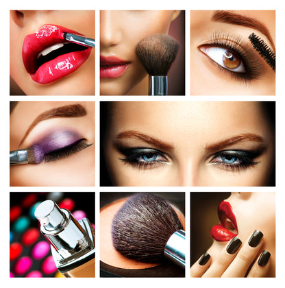 Square Canvas Salon Photo Collage Design High Quality Print 100% Australian Made