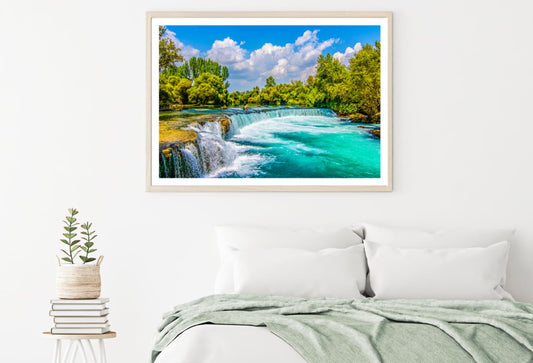 River in Forest Photograph Home Decor Premium Quality Poster Print Choose Your Sizes