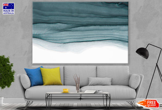 Grey & White Abstract Design Print 100% Australian Made