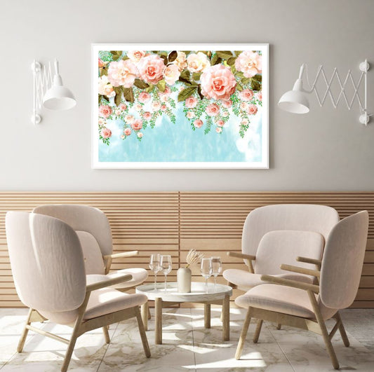 Colorful Flower Vines 3D Design Home Decor Premium Quality Poster Print Choose Your Sizes