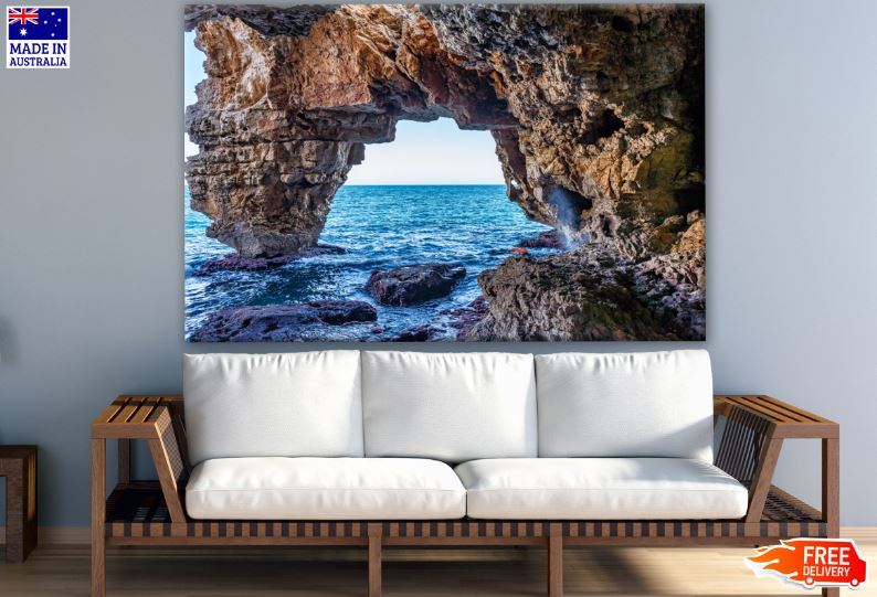 Sea Cave Photograph Print 100% Australian Made