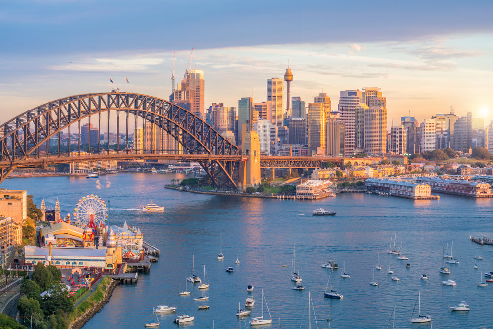 Sydney Harbour Bridge & City Skyline View Australia Photograph Print 100% Australian Made