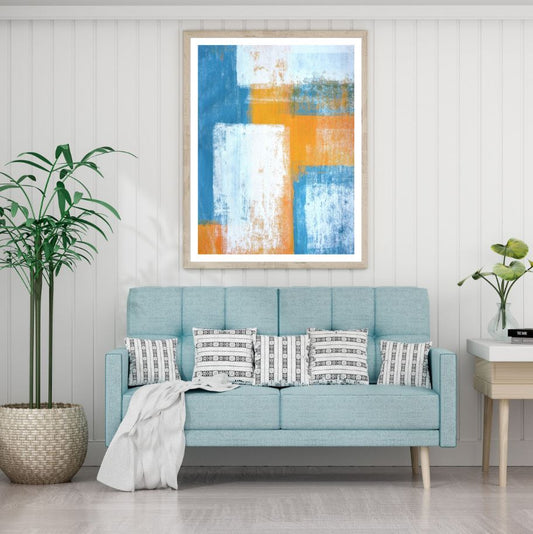 Colorful Abstract Design Painting Home Decor Premium Quality Poster Print Choose Your Sizes