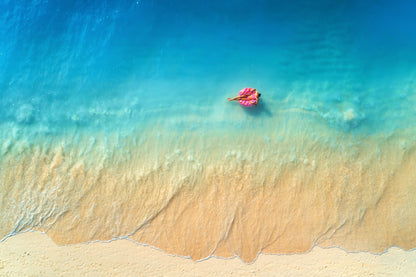 Sea Shore Aerial View Photograph Print 100% Australian Made