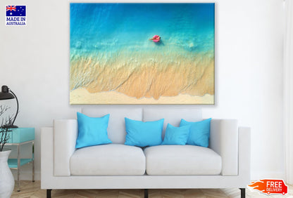 Sea Shore Aerial View Photograph Print 100% Australian Made